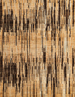 Machine Washable Abstract Red Brown Rug, wshabs4277