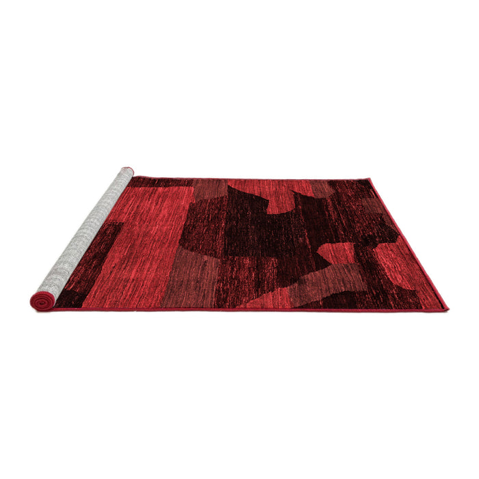 Modern Red Washable Rugs