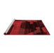 Modern Red Washable Rugs