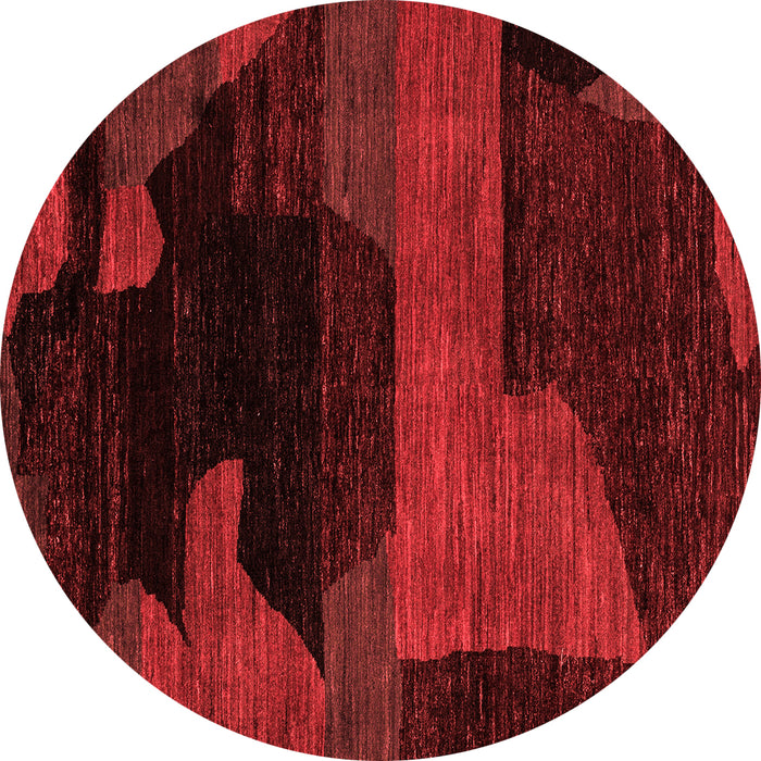Abstract Red Modern Rug, abs4278red