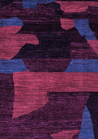 Abstract Purple Modern Rug, abs4278pur