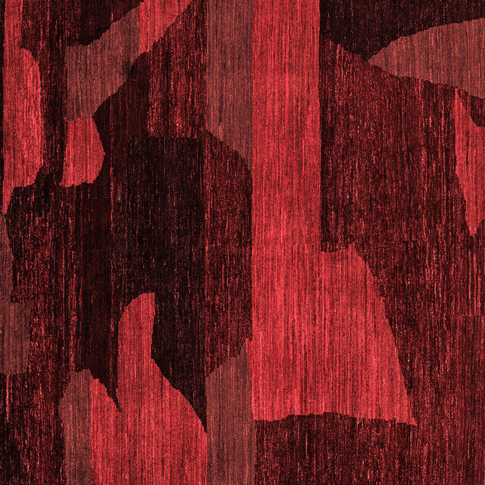 Machine Washable Abstract Red Modern Rug, wshabs4278red