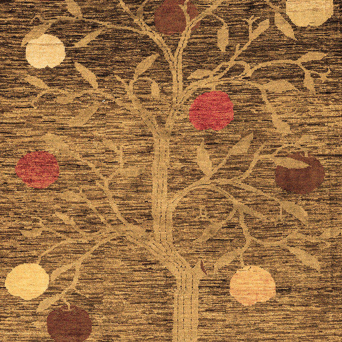 Abstract Brown Modern Rug, abs4279brn