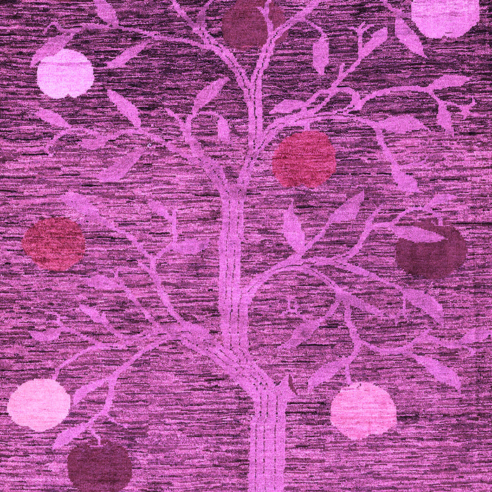 Machine Washable Abstract Purple Modern Area Rugs, wshabs4279pur