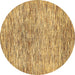 Round Machine Washable Abstract Brown Modern Rug, wshabs427brn