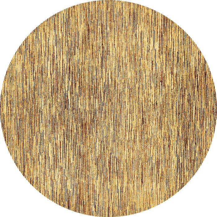 Round Abstract Brown Modern Rug, abs427brn