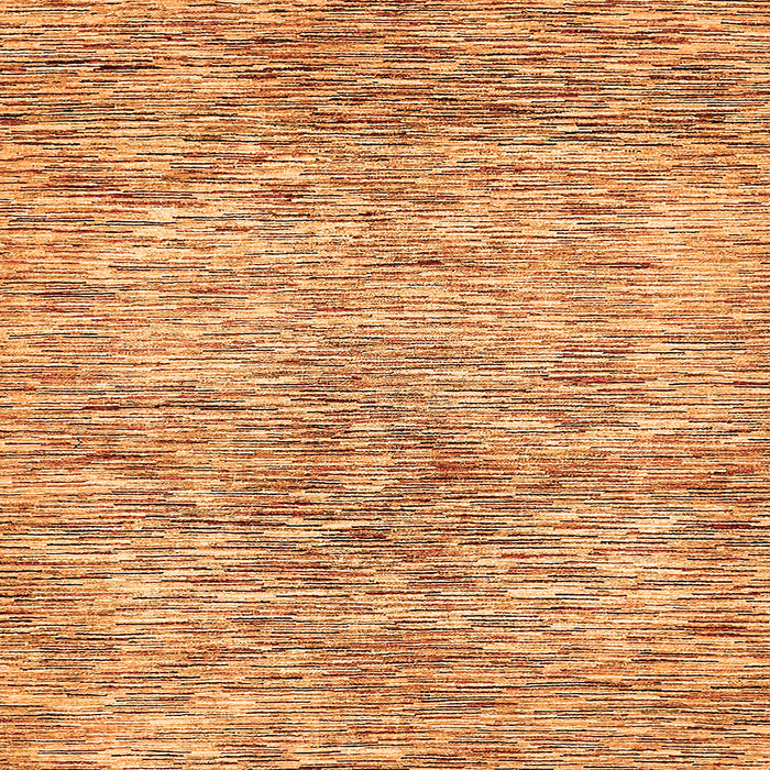 Square Abstract Orange Modern Rug, abs427org