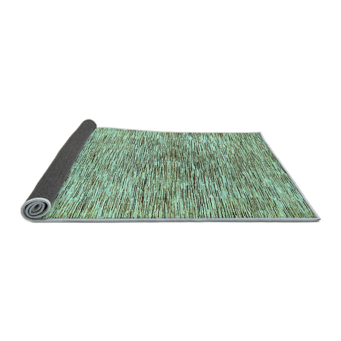 Sideview of Abstract Light Blue Modern Rug, abs427lblu