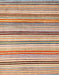 Abstract Chestnut Red Modern Rug, abs4280