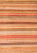 Abstract Orange Modern Rug, abs4280org