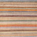 Square Abstract Chestnut Red Modern Rug, abs4280