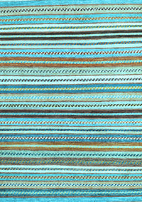 Abstract Light Blue Modern Rug, abs4280lblu