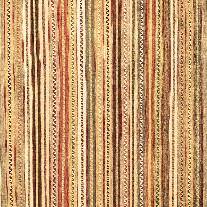 Square Machine Washable Abstract Brown Modern Rug, wshabs4280brn