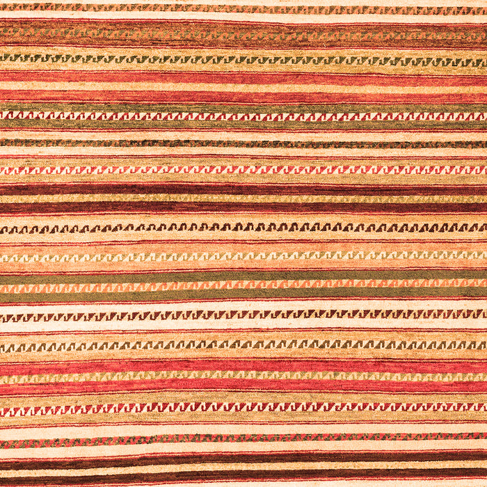 Machine Washable Abstract Orange Modern Area Rugs, wshabs4280org