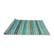 Sideview of Machine Washable Abstract Light Blue Modern Rug, wshabs4280lblu