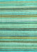 Abstract Turquoise Modern Rug, abs4280turq