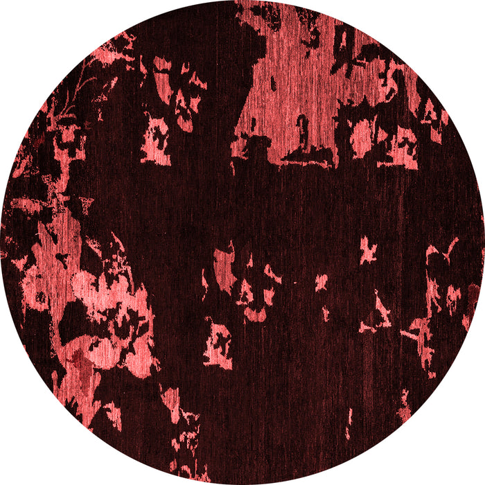 Machine Washable Abstract Red Modern Rug, wshabs4281red