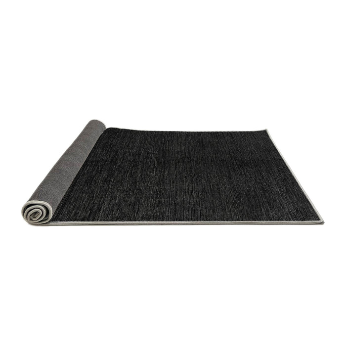Sideview of Abstract Gray Modern Rug, abs4282gry