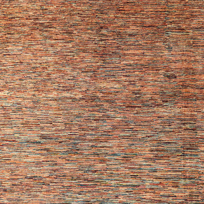 Abstract Fire Brick Red Modern Rug, abs4283