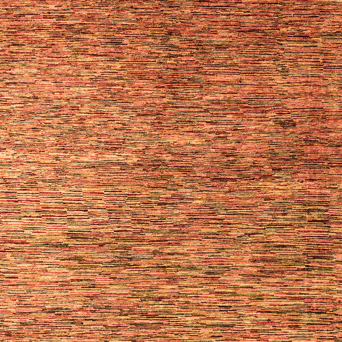 Machine Washable Abstract Orange Modern Area Rugs, wshabs4283org