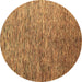 Round Machine Washable Abstract Brown Modern Rug, wshabs4283brn