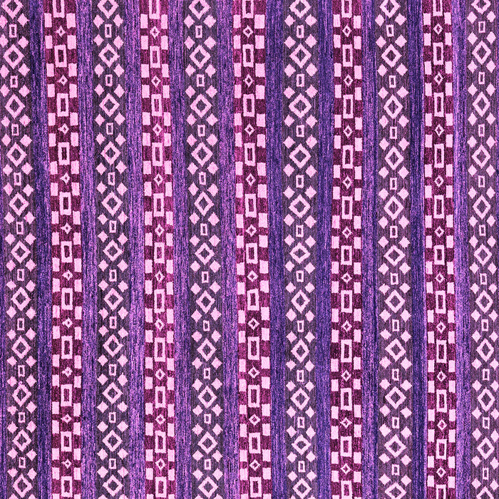 Square Machine Washable Abstract Pink Modern Rug, wshabs4284pnk