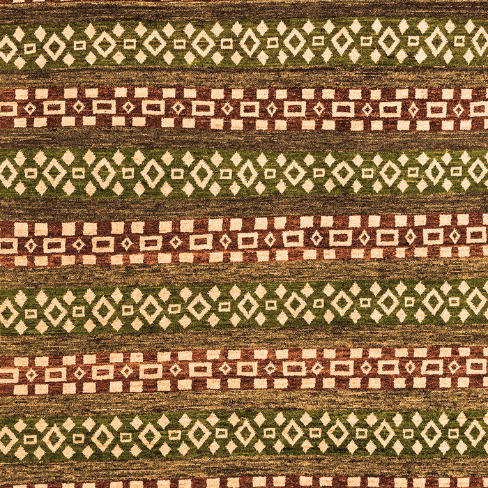 Abstract Orange Modern Rug, abs4284org