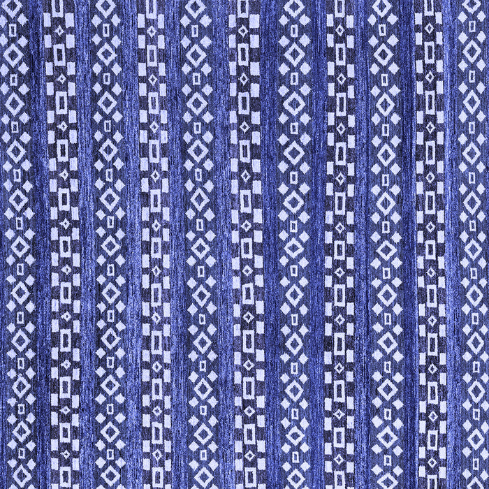 Square Machine Washable Abstract Blue Modern Rug, wshabs4284blu