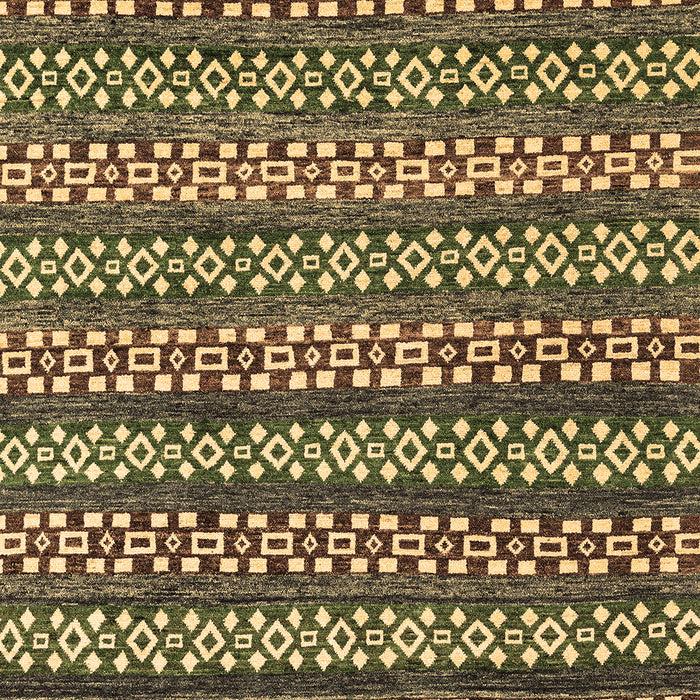 Abstract Brown Modern Rug, abs4284brn