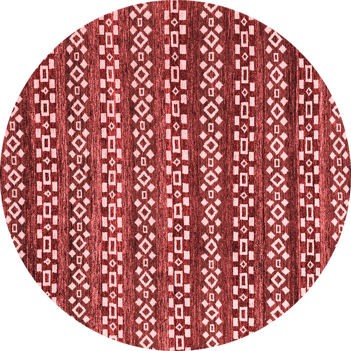 Abstract Red Modern Rug, abs4284red
