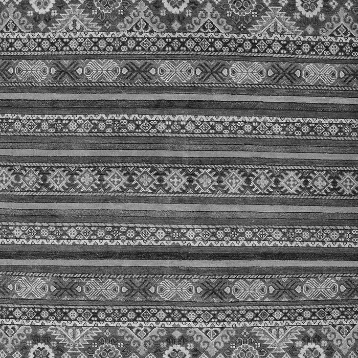 Machine Washable Abstract Gray Modern Rug, wshabs4285gry