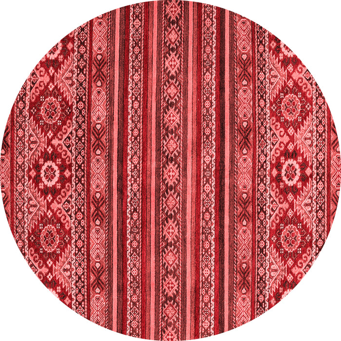 Machine Washable Abstract Red Modern Rug, wshabs4285red