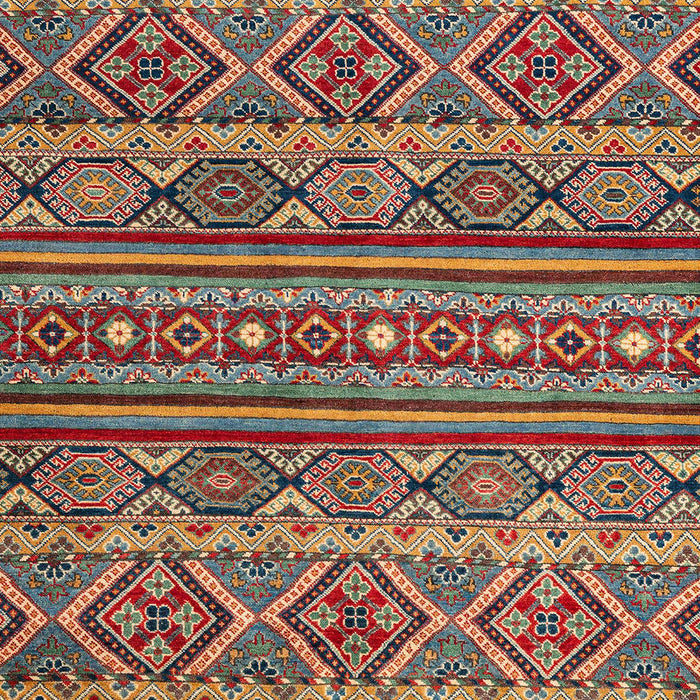 Machine Washable Abstract Brown Red Rug, wshabs4286