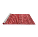 Modern Red Washable Rugs