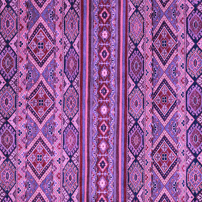 Square Machine Washable Abstract Purple Modern Area Rugs, wshabs4286pur