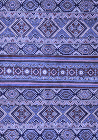 Abstract Blue Modern Rug, abs4286blu