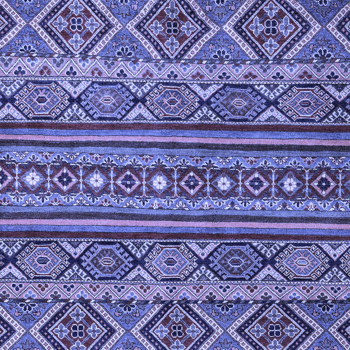 Machine Washable Abstract Blue Modern Rug, wshabs4286blu