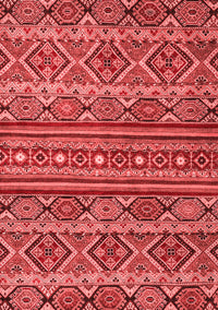 Abstract Red Modern Rug, abs4286red