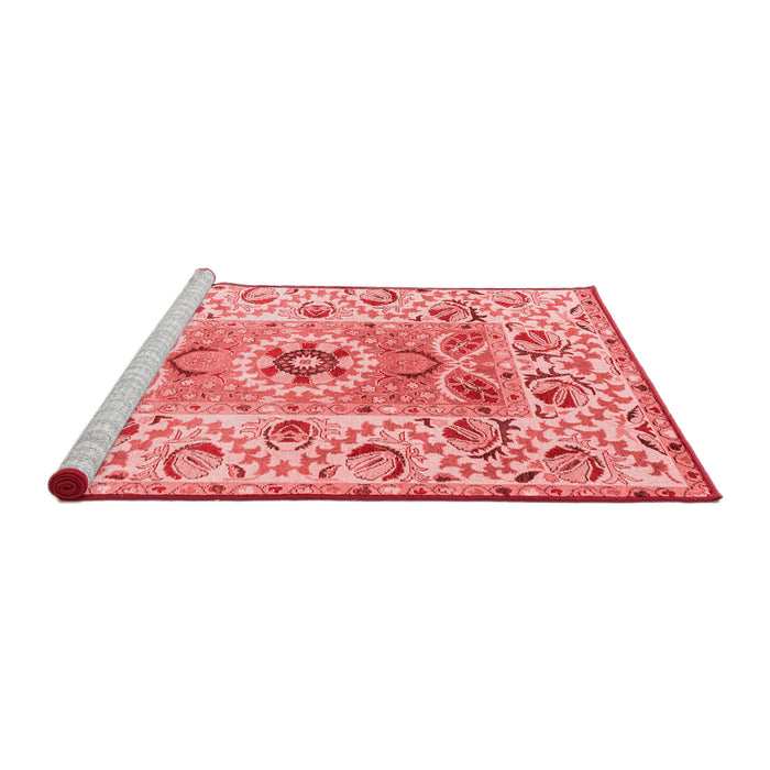 Modern Red Washable Rugs