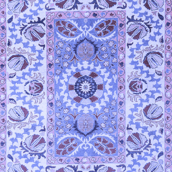 Abstract Blue Modern Rug, abs4287blu