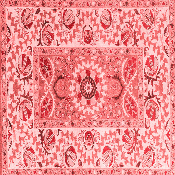 Abstract Red Modern Rug, abs4287red