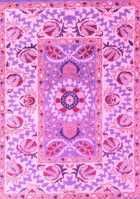 Abstract Pink Modern Rug, abs4287pnk