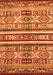 Abstract Orange Modern Rug, abs4288org