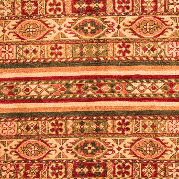 Machine Washable Abstract Orange Modern Area Rugs, wshabs4288org