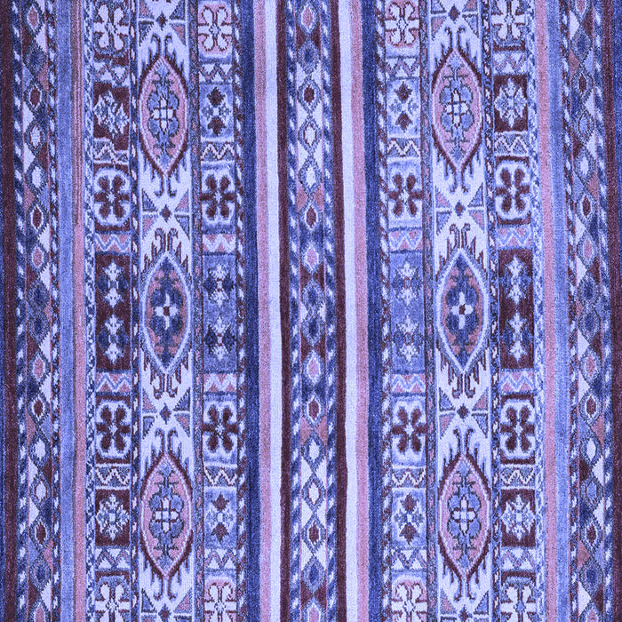 Square Abstract Blue Modern Rug, abs4288blu