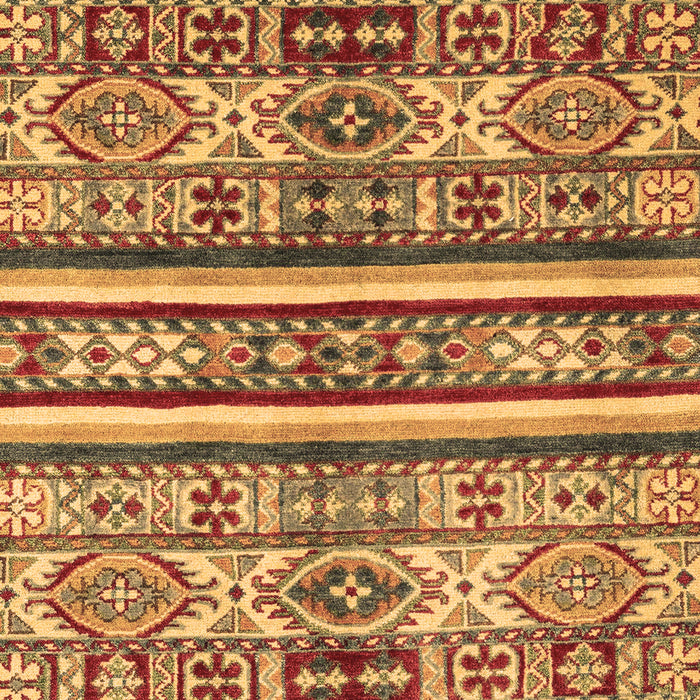 Machine Washable Abstract Brown Modern Rug, wshabs4288brn