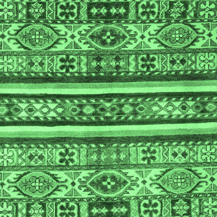 Machine Washable Abstract Emerald Green Modern Area Rugs, wshabs4288emgrn