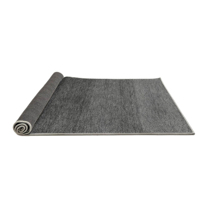 Sideview of Abstract Gray Modern Rug, abs4289gry