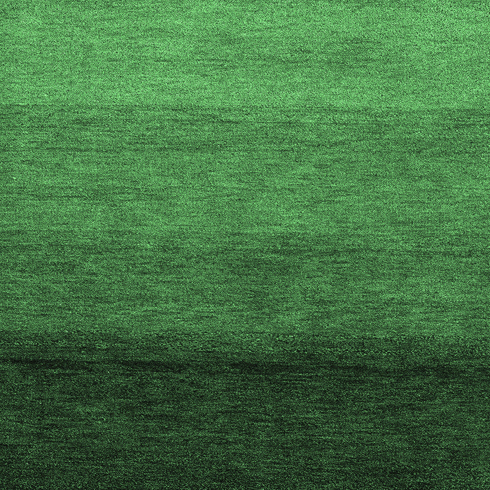 Square Machine Washable Abstract Emerald Green Modern Area Rugs, wshabs4289emgrn