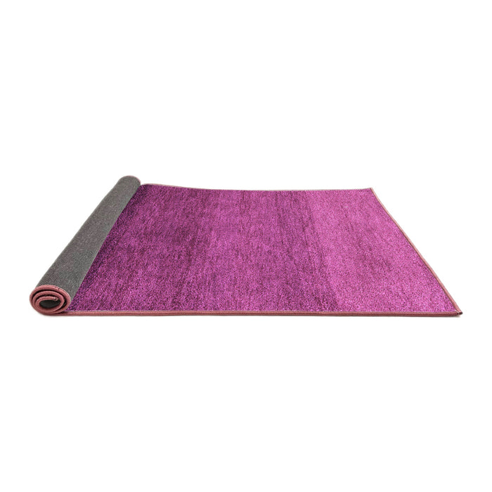Sideview of Abstract Purple Modern Rug, abs4289pur